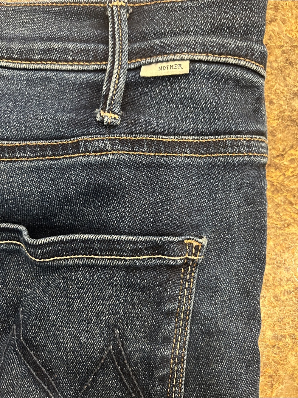 Mother Dark Indigo Boot Cut Jeans - - Picture 3 of 3